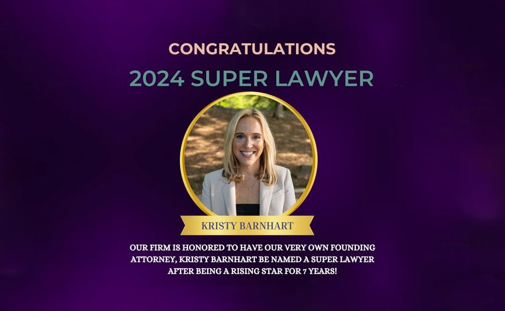 Partner Kristy Barnhart Named 2024 Super Lawyer